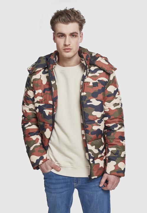 Produktbild Urban Classics Hooded Camo Puffer Jacket (XL)