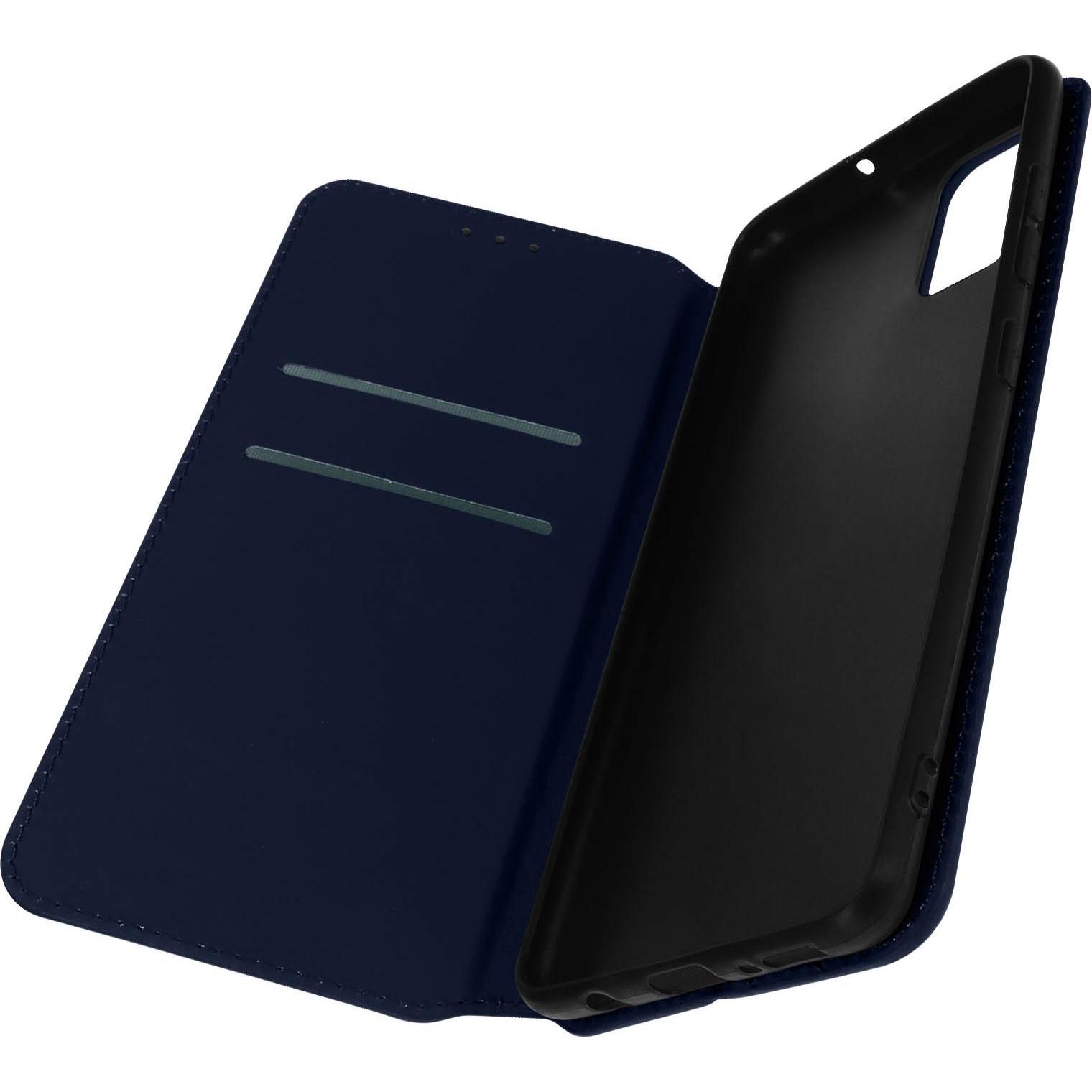 Avizar Classic Edition Klappetui Series (Samsung Galaxy A51), Smartphone Hülle, Blau