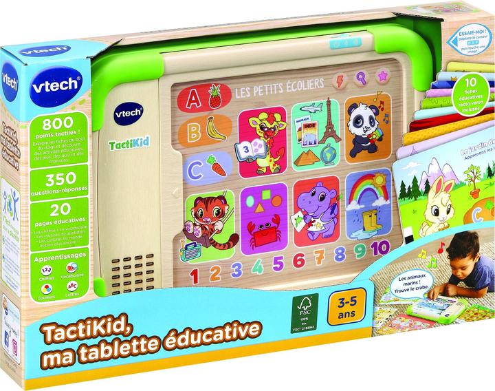 Image du produit VTech TactiKid, ma tablette éducative -FR- (Français, 2 - 5 Années)