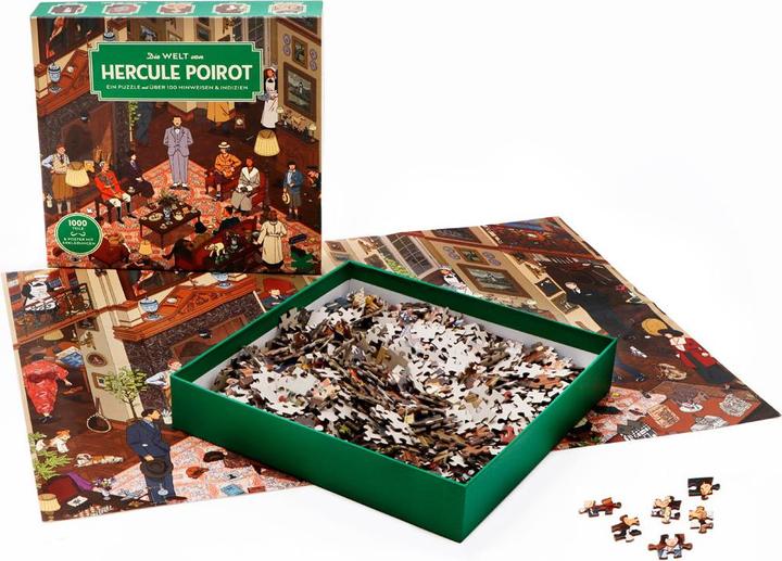 Immagine prodotto Il mondo di Hercule Poirot (1000 pezzi)