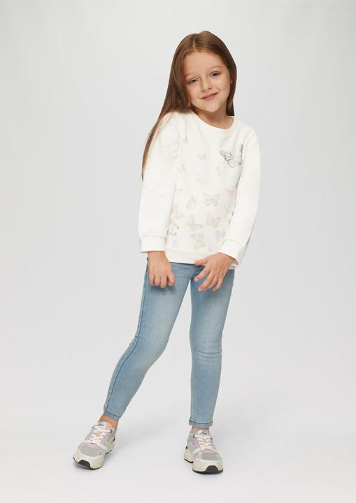 Produktbild s.Oliver Sweatshirt Sweatshirt mit Sublimation-Print (116, 122)