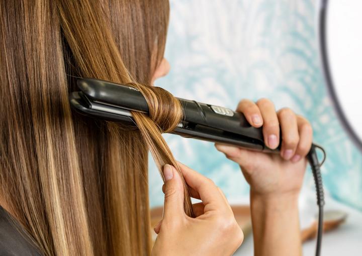 Immagine prodotto Rowenta SF1810 Express Style nero / argento (Piastra per capelli)
