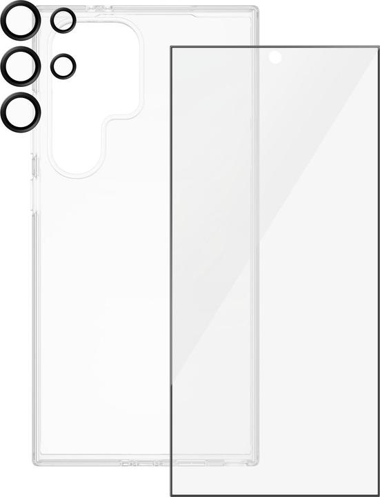 Productafbeelding Safe Rand tot rand glas + behuizing (1 Stuk, Samsung Galaxy S24 Ultra)