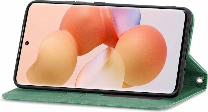 Produktbild Cover-Discount Xiaomi 12/12X - Stand Flip Case Hülle grün (Xiaomi 12X, Xiaomi 12)