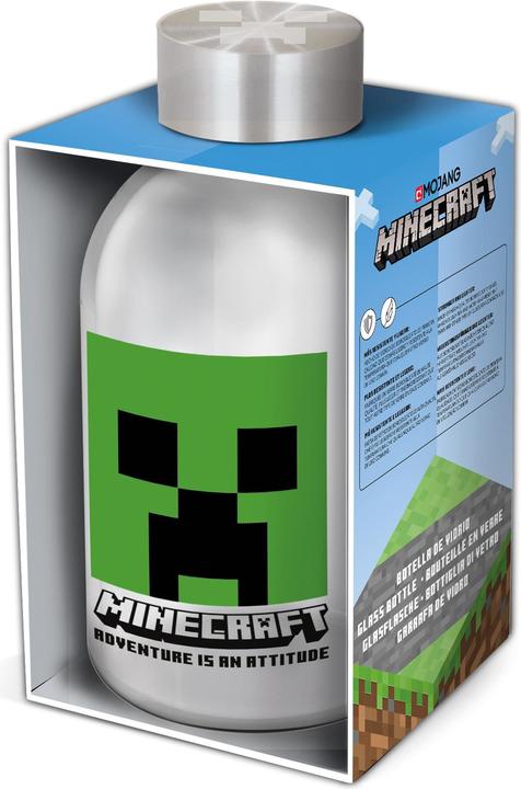 Actual product image Stor Bouteille en verre Minecraft (petit format) (0.62 l)