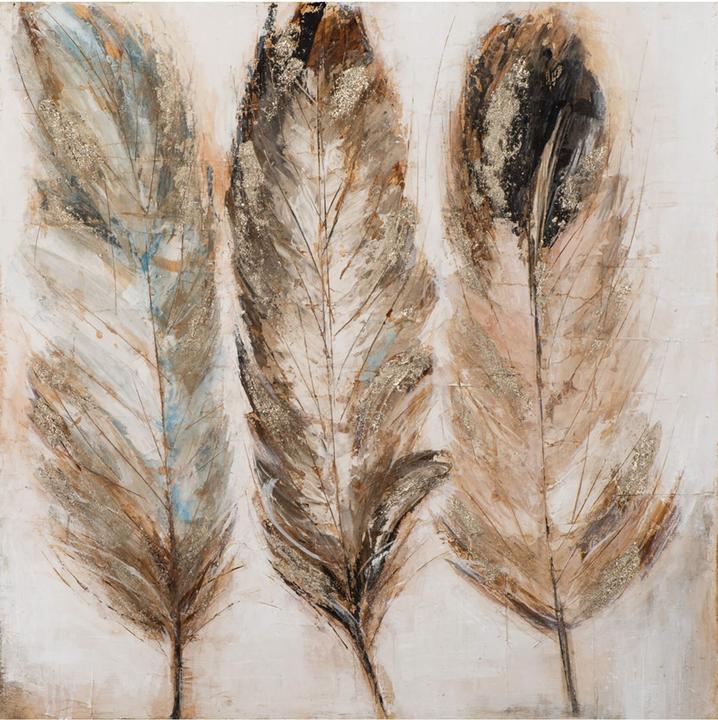 Immagine prodotto Alldecor Tre piume (100 x 100 cm)