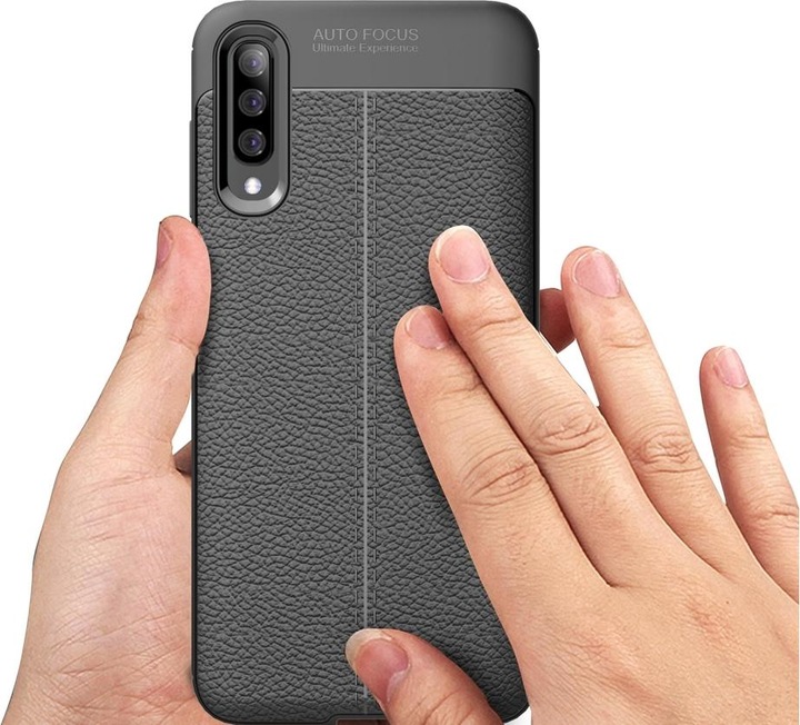 Produktbild Screenguard Samsung Galaxy A30s Hülle Leather Design TPU Cover (Samsung Galaxy A30s)