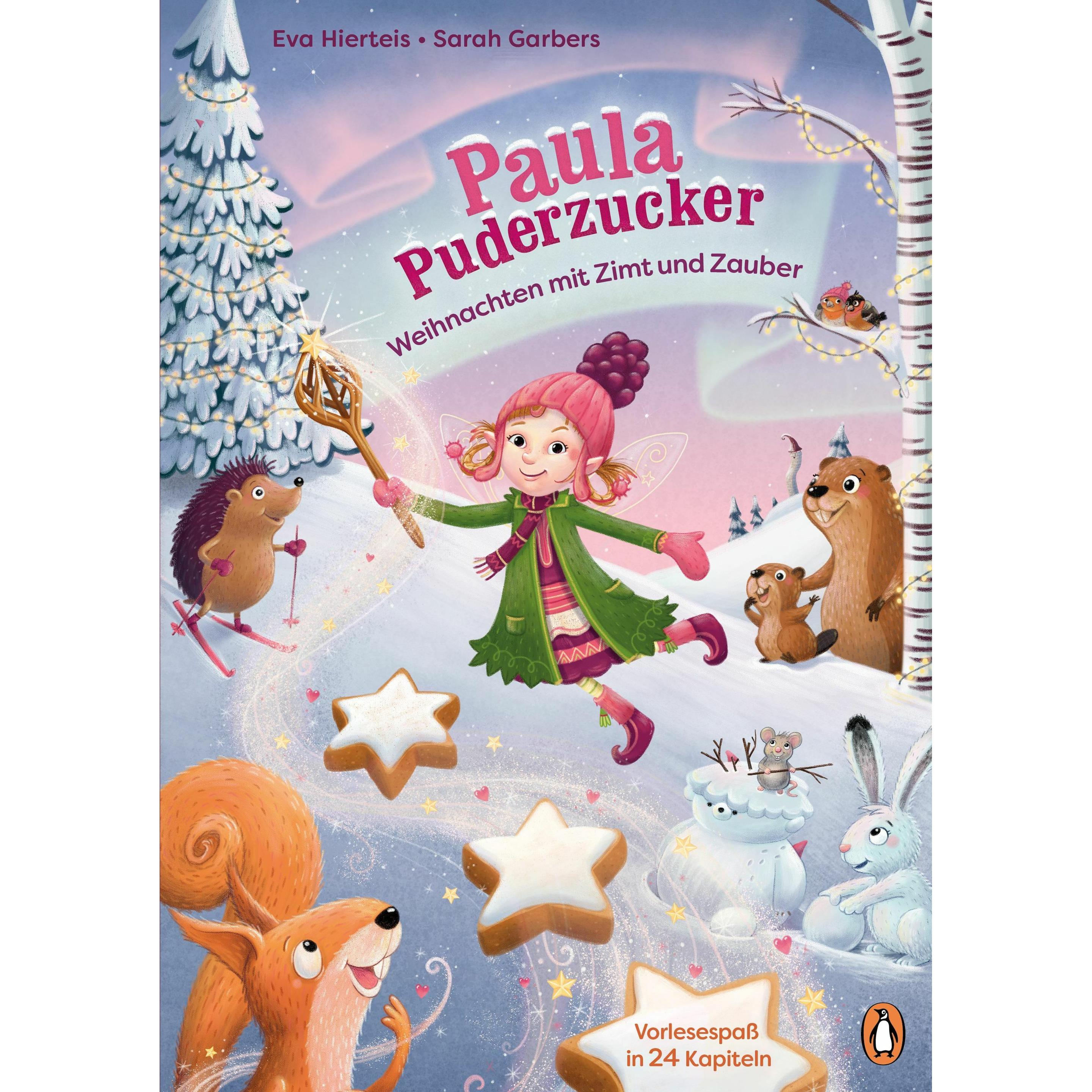 Thumbnail - Paula Puderzucker – Weihnachten mit Zimt und Zauber, Kinderbücher von Eva Hierteis
