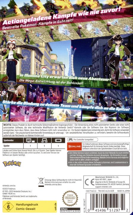 Actual product image Nintendo Pokémon-Legenden: Z-A (Switch, DE)