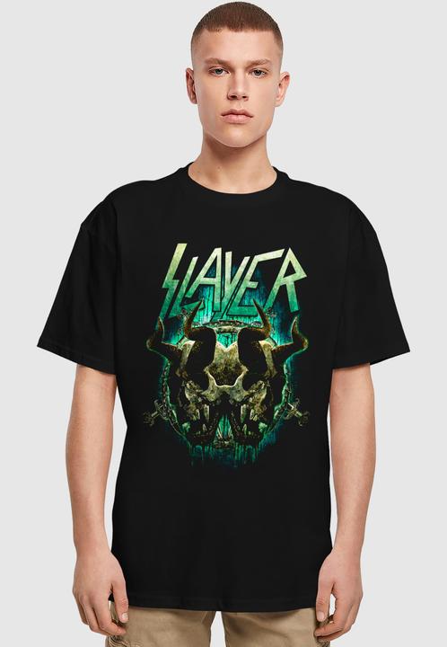 Produktbild Merchcode Slayer - Daemonic Twin Heavy Oversize Tee - 170495 (L)