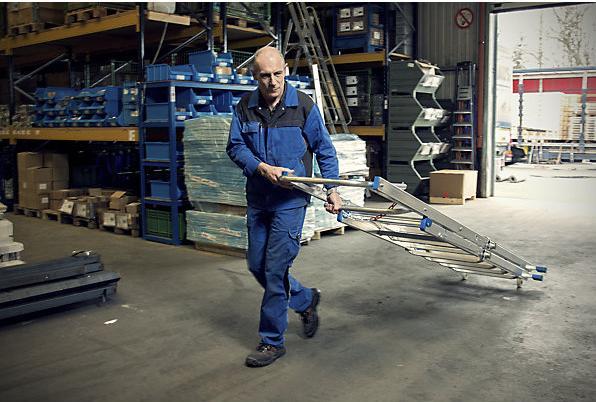 Actual product image Krause Telescopic platform ladder (Scaffolding, 50 cm)