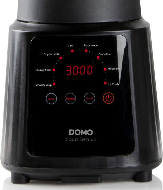 Actual product image Domo Digital Genius DO726BL Soup Maker Black (900 W)