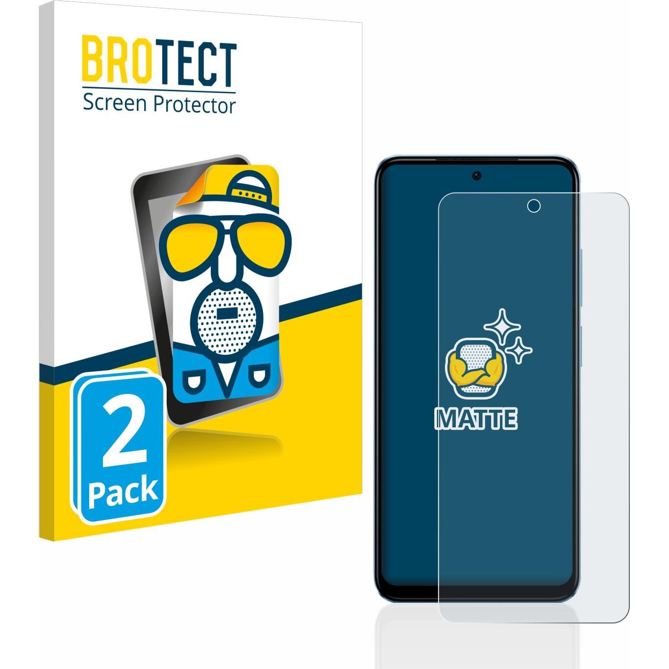 Brotect Grigio Pellicola Protettiva Antiriflesso Opaca (2 Pz., Xiaomi Redmi Note 12S), Pellicola Protettiva Smartphone,