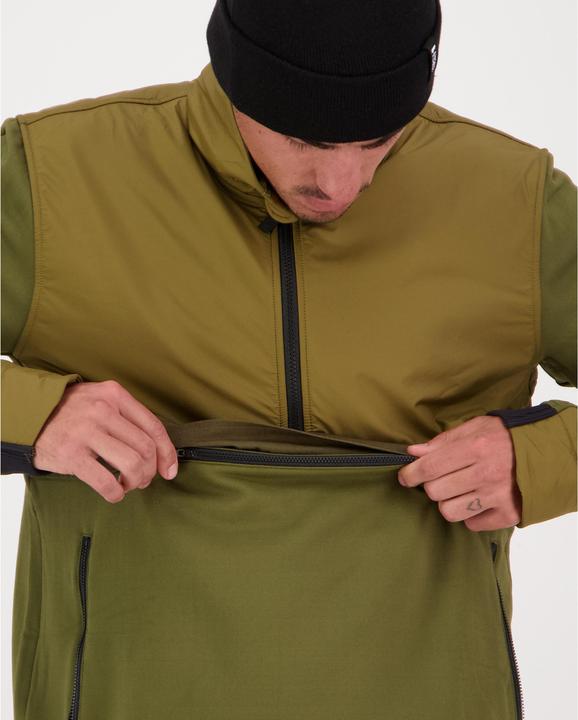 Actual product image Mons Royale Decade merino fleece jumper (XXL)