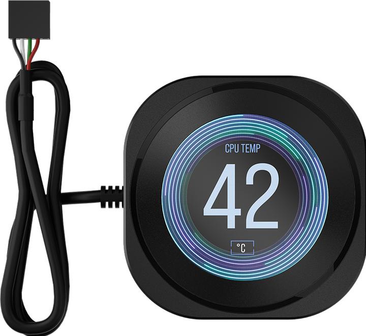 Actual product image Corsair NAUTILUS LCD Module, Black