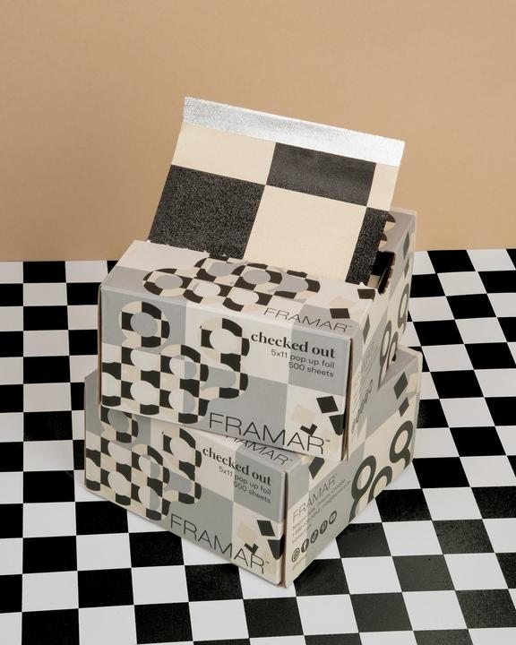 Produktbild Framar Checked Out Embossed Pop Up Hair Foil for Highlighting