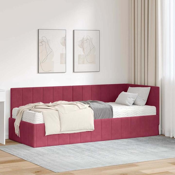 Actual product image vidaXL Eckbettgestell (80 x 200 cm)