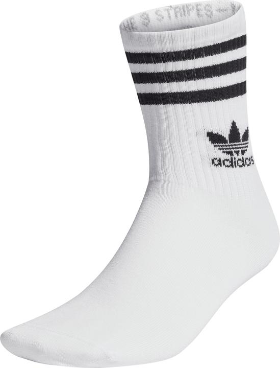 Actual product image adidas Mid Cut Crew Socks, 3 Pairs (XL)