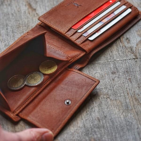Produktbild Jack kinsky Geldbörse RFID Schutz Leder 12 cm