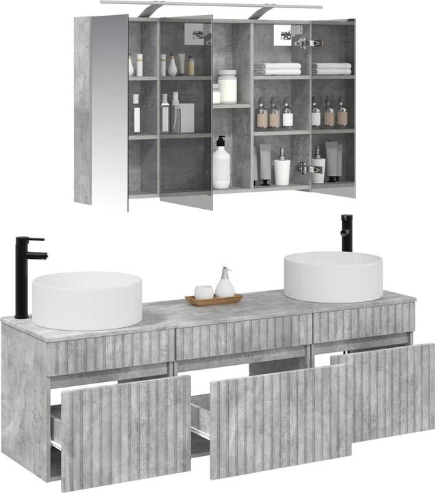 Produktbild vidaXL Badezimmerschrank-Set