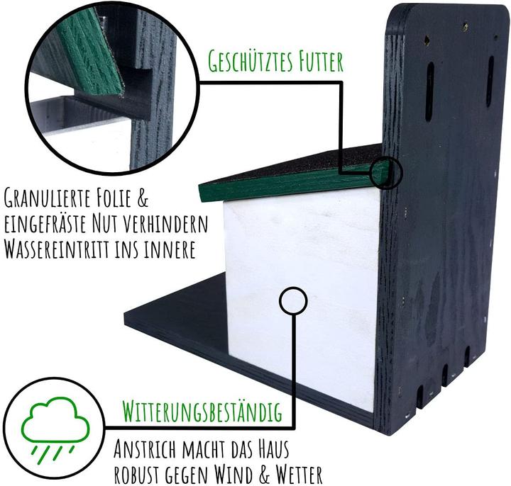 Actual product image Holznager Squirrel Feeder Weatherproof