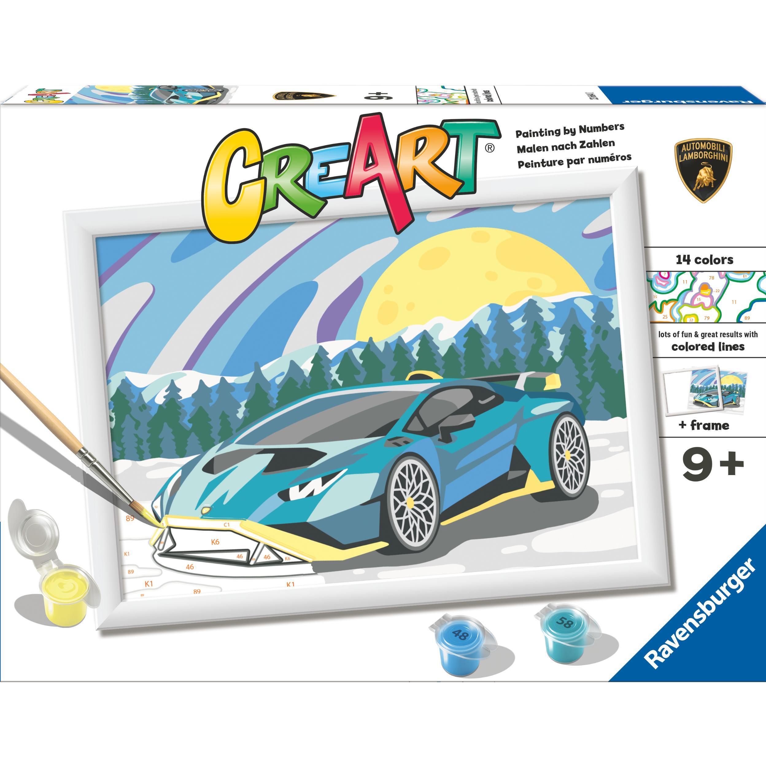 Ravensburger CreArt Series D Licensed - Lamborghini