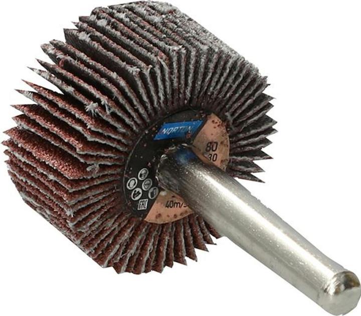 Norton Flap disc with shaft R207Plus 30x15x6 P80 (80)