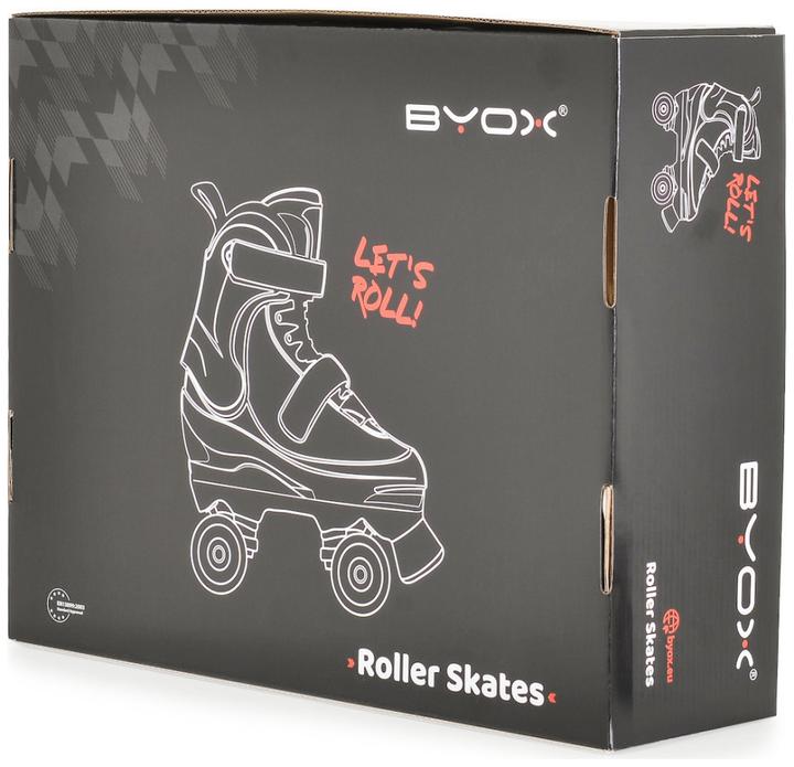 Actual product image Byox Roller Skates Sparkle M 34-37 Pink 3+ ετών 111974 (34, 35, 36, 37)
