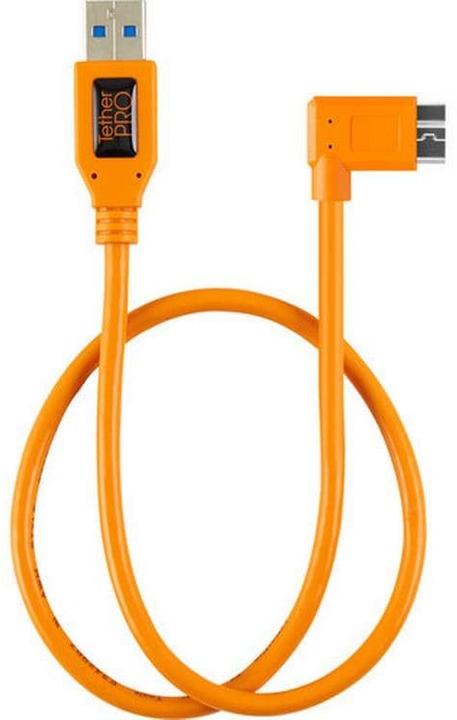 Produktbild Tether Tools Right Angle Adapter USB 3.0 Micro-B 5Pin (0.50 m, USB 3.2 Gen 1, 5 W)