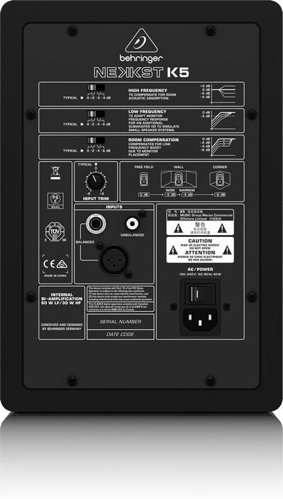 Produktbild Behringer Nekkst K5 (Aktiv, 1 Stk., 1x 150 W)