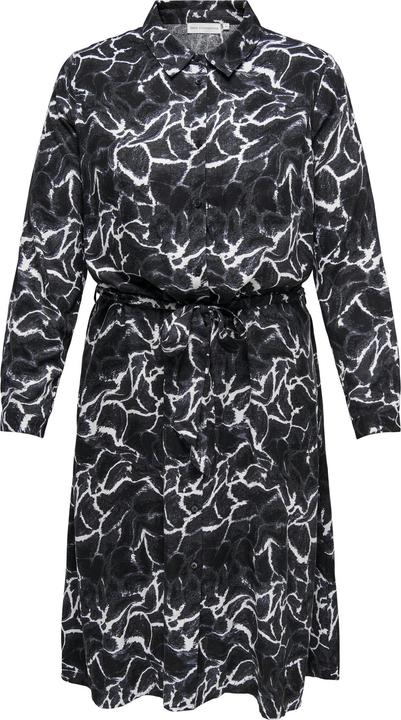 Actual product image Only Carammia L/S Midi Shirt Dress Aop (46)