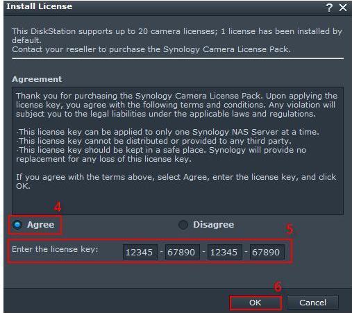 Produktbild Synology Camera License Pack (1 Lizenz)