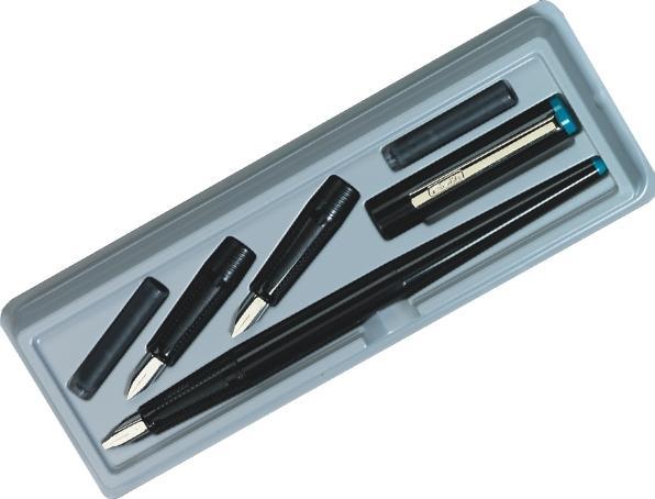 Produktbild Herlitz Kalligrafie-Set (Schwarz, 5 x)