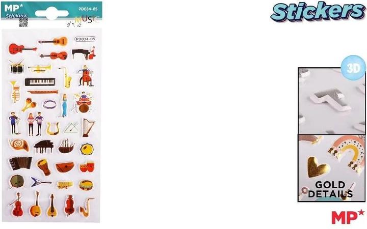 Image du produit Incood 3D-Instrumentenaufkleber