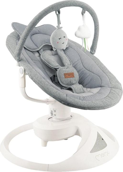MoMi PEARL Elektrische Schaukel grau