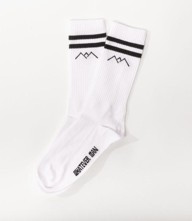 Immagine prodotto Whatever Man Calzino Logo Lyocell Bianco (L, 44 - 47)