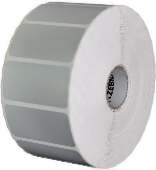 Productafbeelding Zebra Etiketrol, 51x25mm ZILVER (5.10 cm)