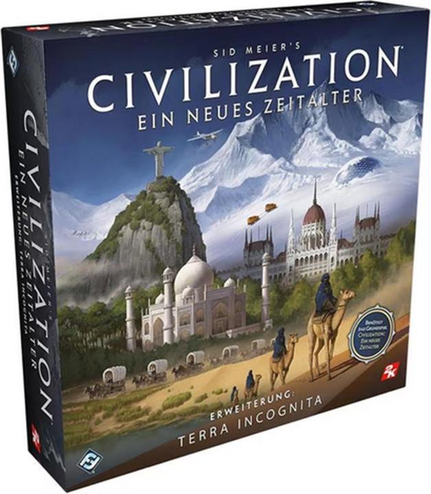 FFG FFGD0174 - Terra Incognita: Civilization - 2-5 players, ages 14+ (DE extension) (German)