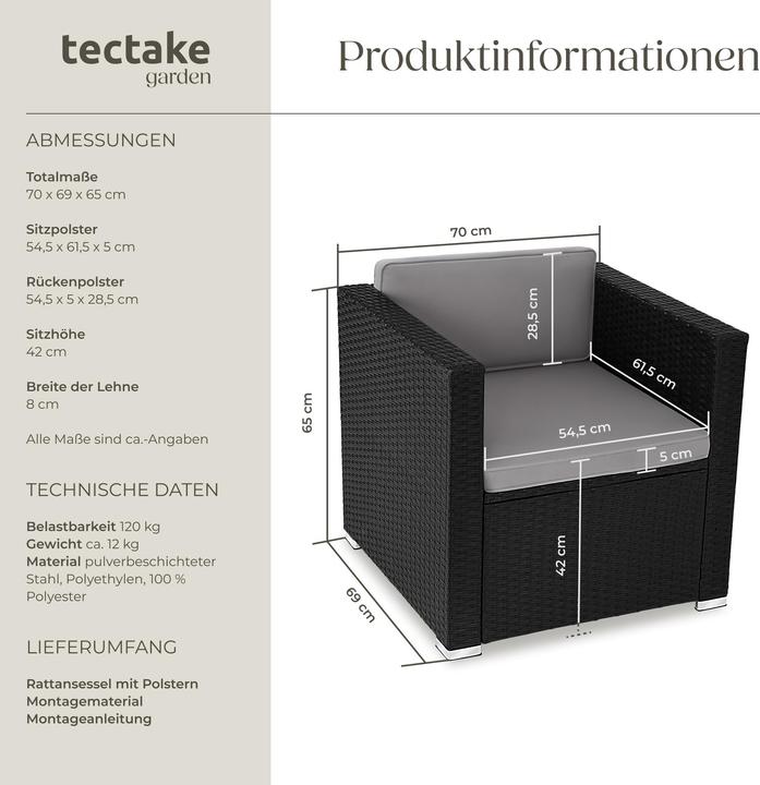 Image du produit tectake Lignano