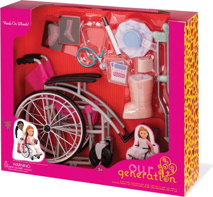 Produktbild Our Generation Krankenhaus Set mit Rollstuhl