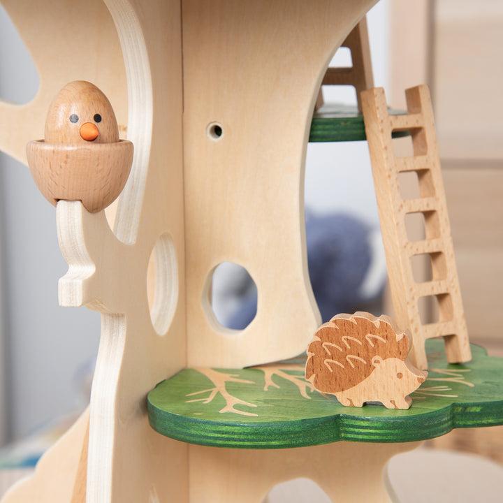 Image du produit TickiT Maison dans l'arbre en bois (15 pièces)
