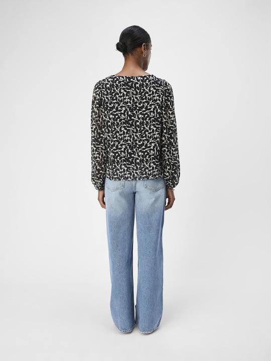 Produktbild Object V-Ausschnitt Bluse (36)