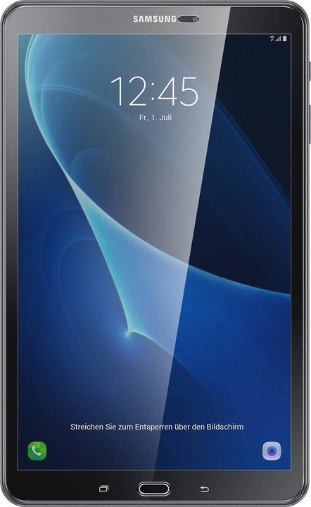 Produktbild Avizar Kristallklare Folie, Glas-Displayschutz (1 Stück, Galaxy Tab A6 10.1")
