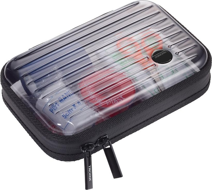 Produktbild Troika CLEAR CASE Reiseetui, schwarz/transparent (Tasche)