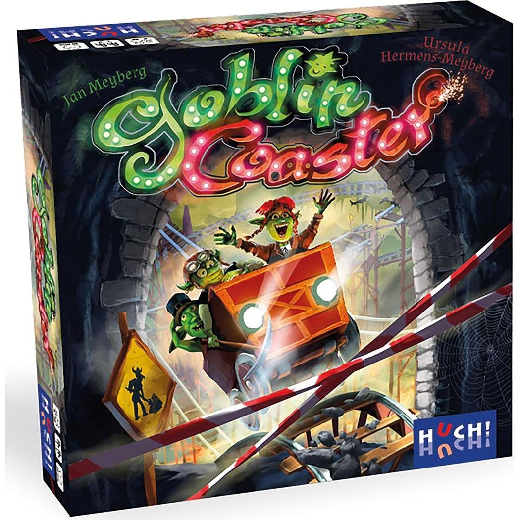 Huch 882189 - Goblin Coaster - Brettspiel, für 1-6 Spieler, ab 8 Jahren (Deutsch)