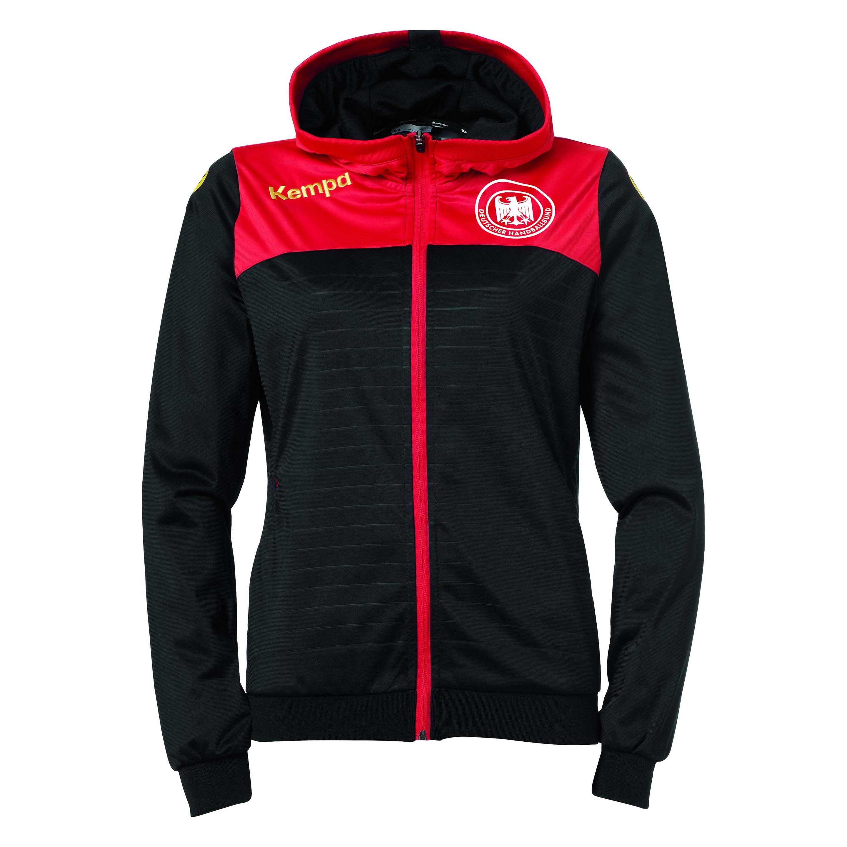 Kempa, Damen, Trainingsjacken, Emotion 2.0 Kapuzenjacke Women (M), Rot, M