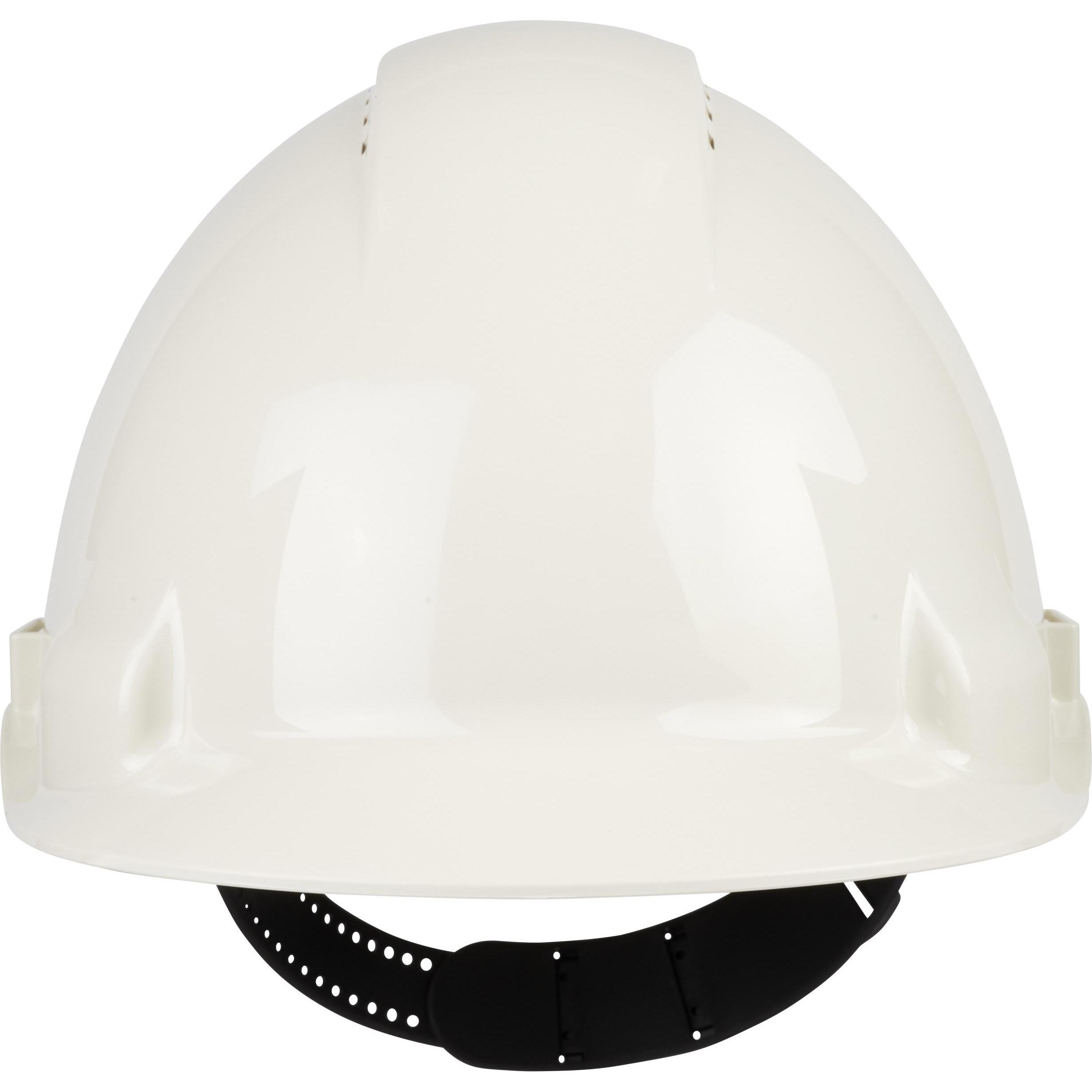 Thumbnail - 3M, Kopfschutz, Schutzhelm G3000 belüftet, mit Uvicator™ Sensor, Pinlock, Schweissband, weiss (54 - 62 cm)