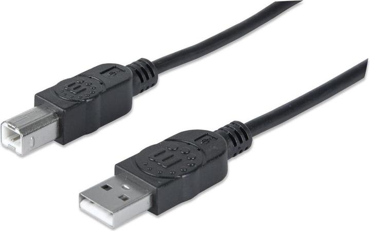 Produktbild Manhattan Hi-Speed USB B Anschlusskabel (3 m, USB 2.0)