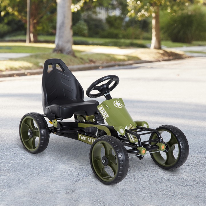 Actual product image Homcom Go-kart 35kg 3-8