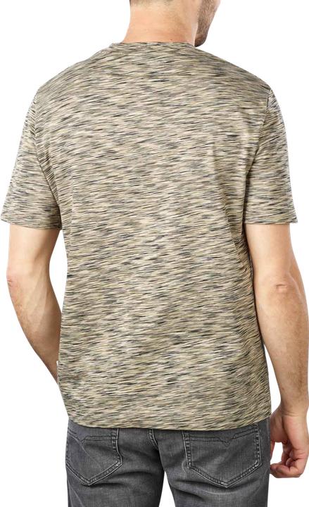 Actual product image Marc O'Polo Flag Label T-Shirt Short Sleeve Space Dye/Pure C (S)